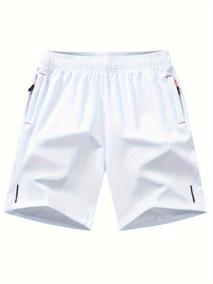Mens Stripe Print Casual Shorts