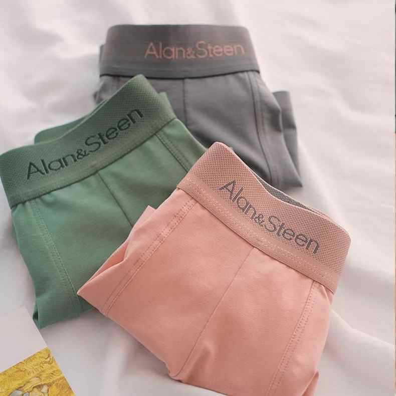 Cotton Men's Underwear with Antibacterial Graphene Lining
