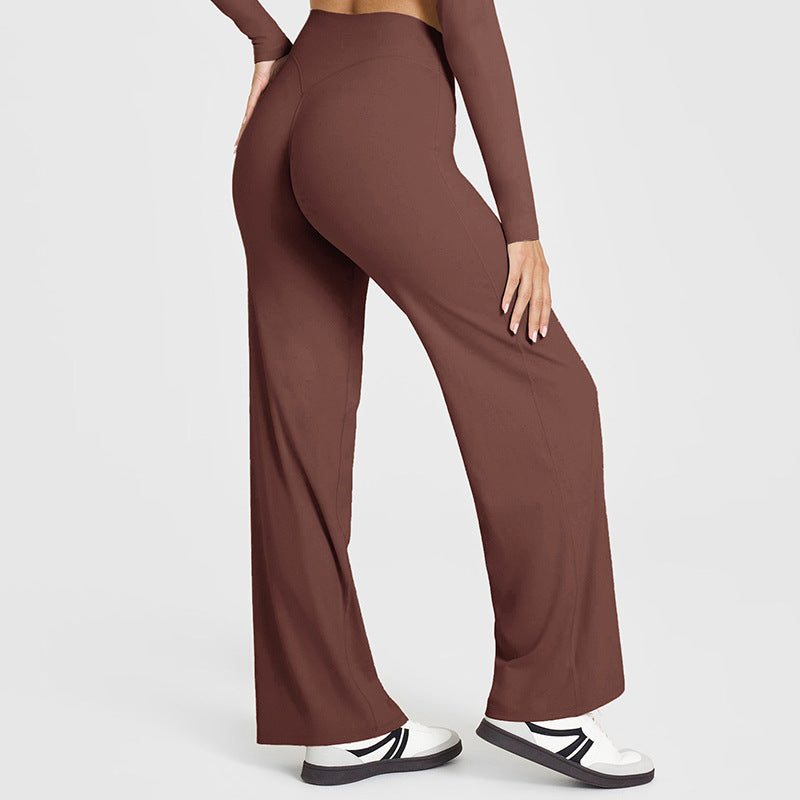 High Waist Yoga Pants Loose Fit Breathable