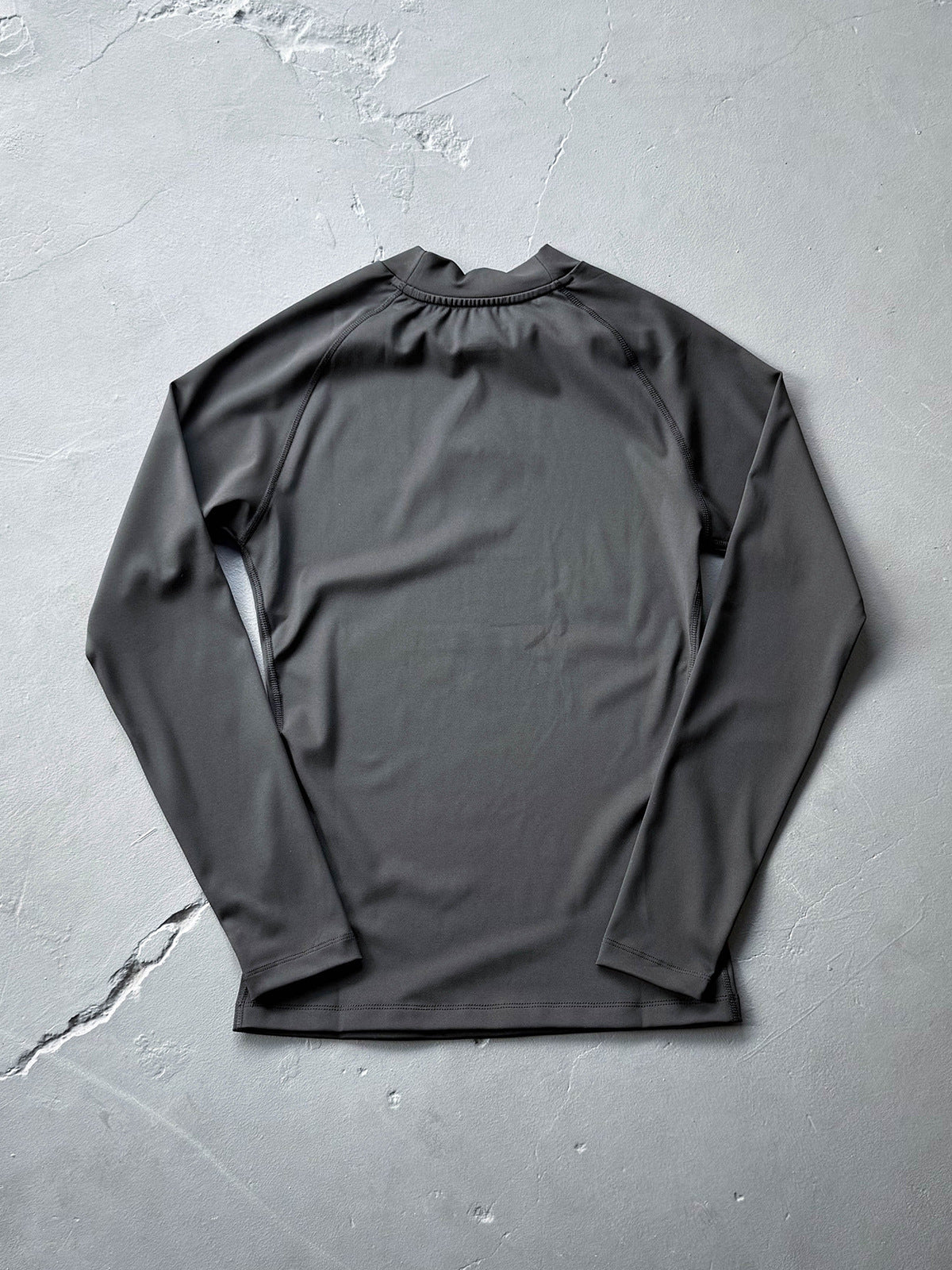 Embroidered Letter Compression Fitness Shirt